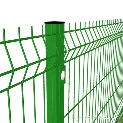 Yüksek kaliteli PVC kaplı tel örgü çit
